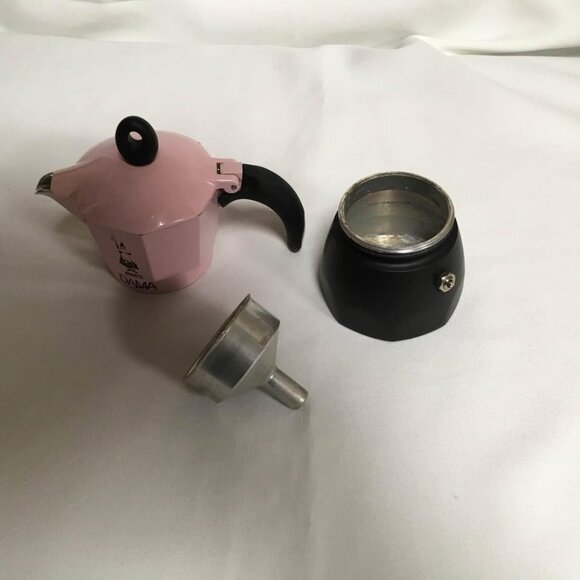Bialetti Dama Pink Stovetop Percolator Espresso Coffee Maker Aluminium  1 Cup - Picture 4 of 4